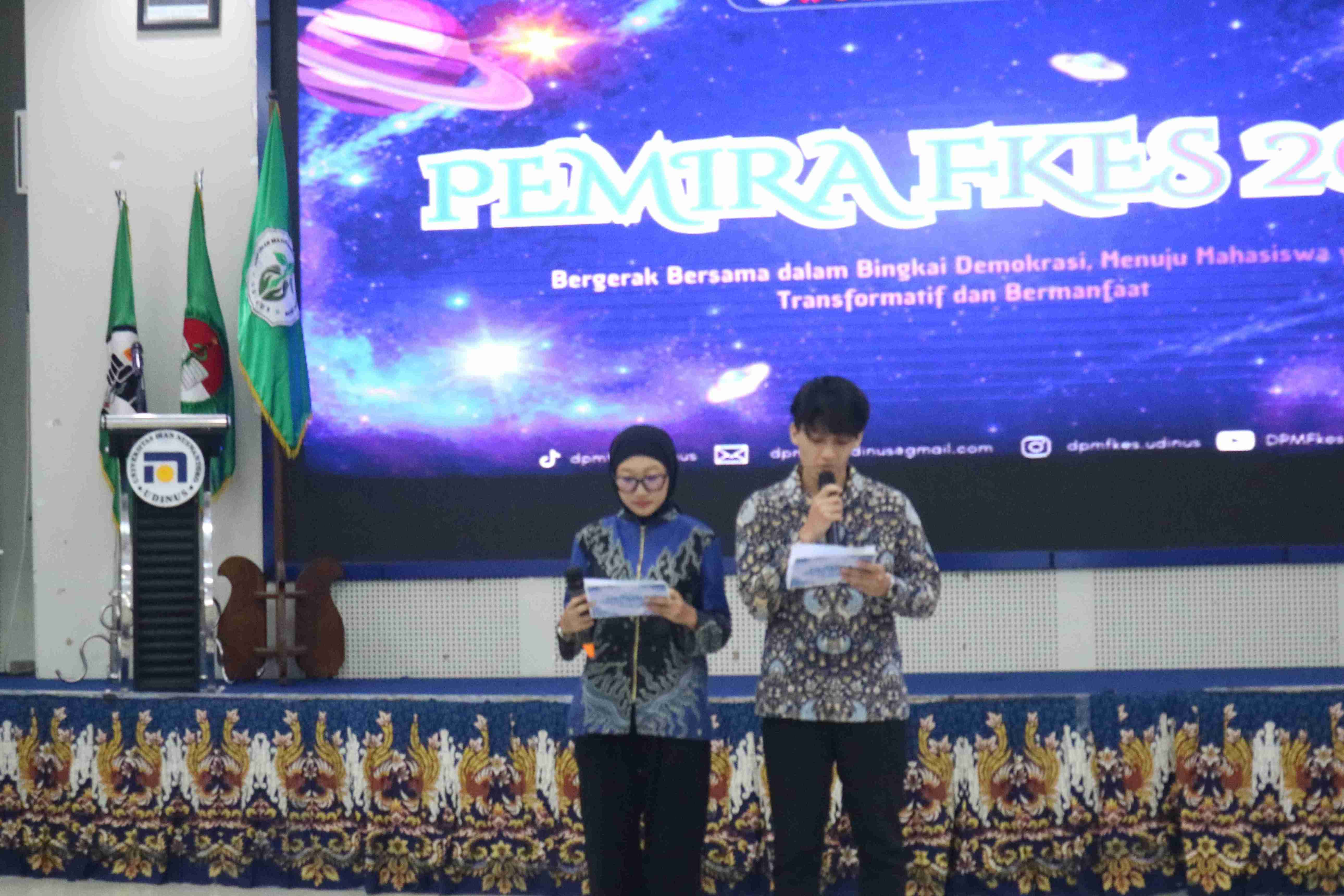 Pembukaan Sesi Debat dan Pembacaan Tata Tertib Day 1